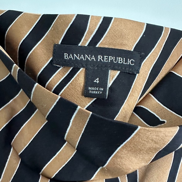 Banana Republic Zebra Animal Print Slip Dress Size 4 - Picture 7 of 7